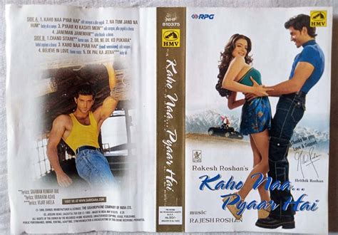 Kaho Naa Pyaar Hai Hindi Audio Cassettes by Rajesh Roshan - Tamil Audio ...