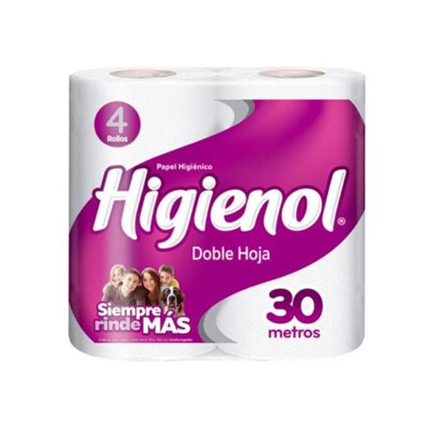 Higienol Papel Higienico Premiun Doble Hoja X 4 Un Supermercado El