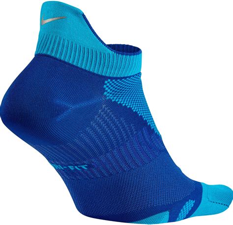 Nike Synthetic Dri-fit Elite No Show Running Socks in Blue - Lyst