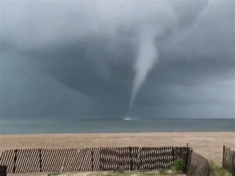 Incredible Waterspout Captured In Jersey Shore Video Patch Pm Point Pleasant Nj Patch