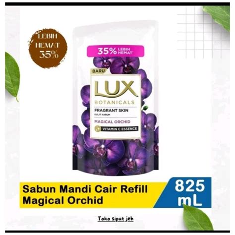 Lux Sabun Mandi Cair Refill Magical Orchid 825mL Lazada Indonesia