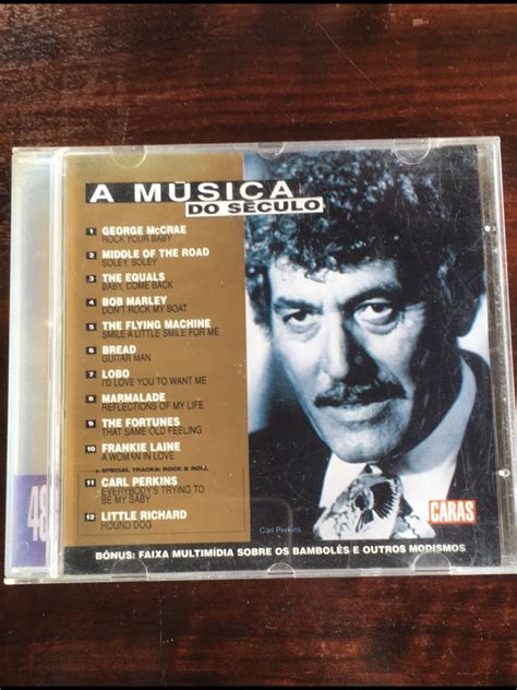 Cd a Música do Século Vol 48 Carl Perkins Item de Música Cd Usado