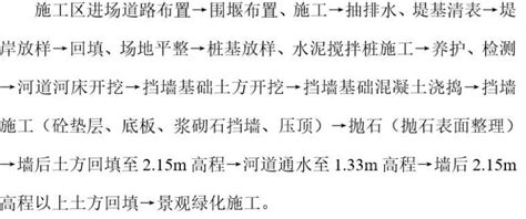 河床清淤与截流围堰施工方案 水利施工方案 筑龙水利工程论坛