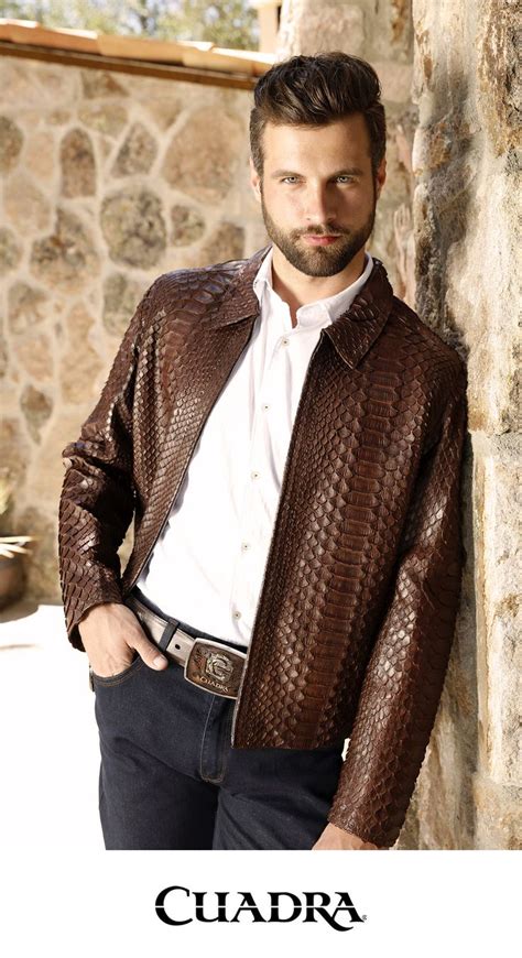 Cuadra Chaqueta De Hombre En Cuero Genuino Atelier Yuwa Ciao Jp