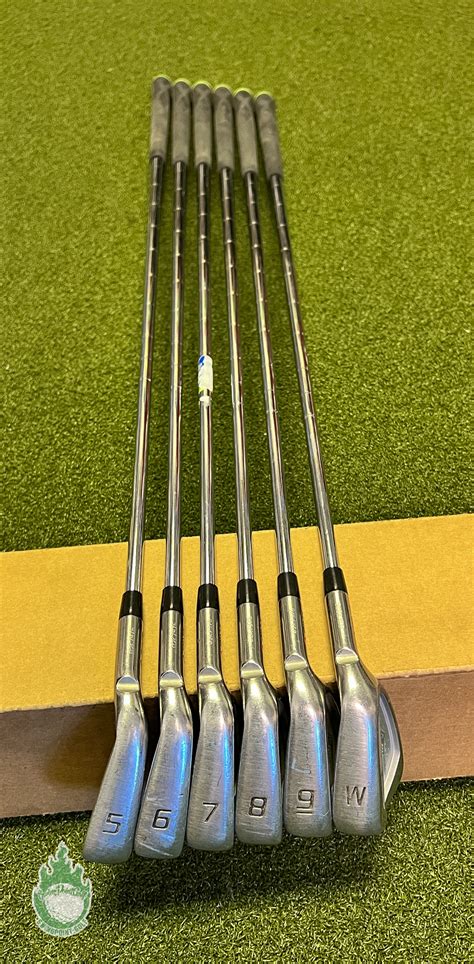 Used Right Handed Ping Red Dot I Series E1 Irons 5 PW Regular Steel