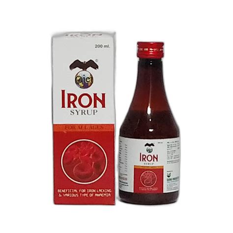 Magnesium Ayurvedic Iron Syrup Packaging Type Bottle Packaging Size 200ml At Rs 120 Bottle