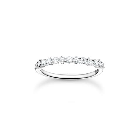 Thomas Sabo Charm Club Ring Weisse Steine