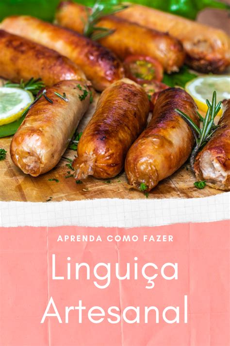 Linguiça Artesanal Aprenda como fazer Linguiça artesanal Receitas