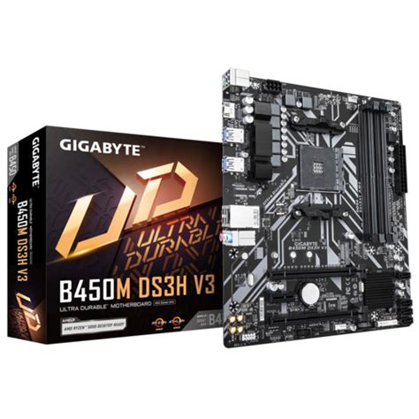 B450m Ds3h V3 Rev 15 Key Features Motherboard Gigabyte India