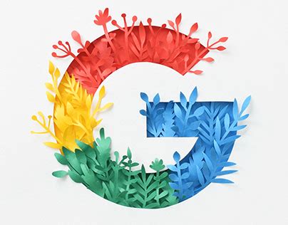 Paper Google Logo | Behance