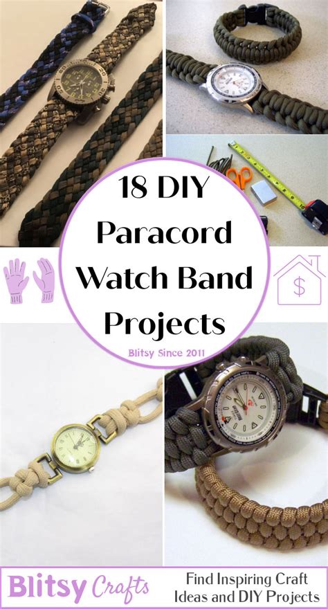 18 Diy Paracord Watch Band Projects To Make Blitsy