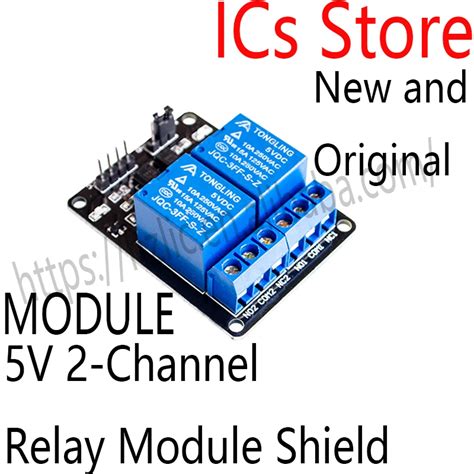 Pcs V Channel Relay Module Shield For Arduino Arm Pic Avr Dsp