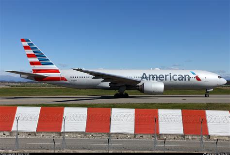 N An American Airlines Boeing Er Photo By Mario Ferioli Id