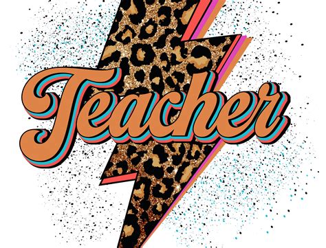 Leopard Teacher Lightning Bolt Png By Loc On Dribbble