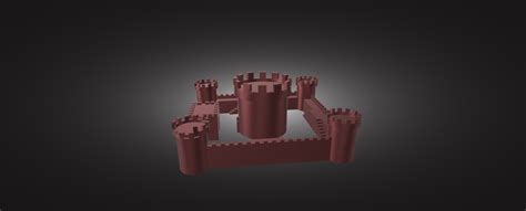 Free Stl File Castle・3d Printing Template To Download・cults