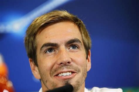 Bayern Munichs Defender Philipp Lahm Smiles Editorial Stock Photo