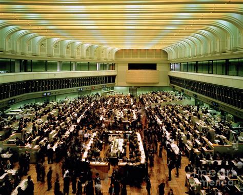 Trading Floor Of The Tokyo Stock Exchange Photograph By Alex Bartel