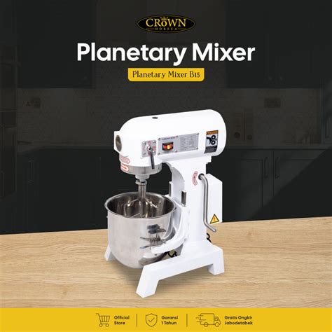 Jual Planetary Mixer Crown Horeca B15 Jakarta Utara CROWN HORECA