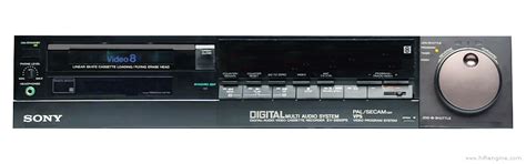 Sony EV S850PS Video Cassette Recorder Manual HiFi Engine