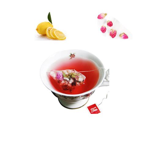 Private Label Dried Bud Lemon Roselle Whitening Skin Detox Tea China Lemon Rose Detox And