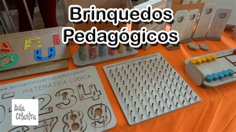 Brinquedos Pedagógicos Aula Criativa YouTube