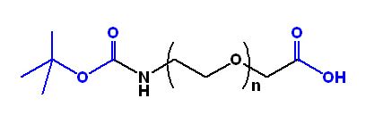 Boc PEG COOHBoc NH PEG Acid叔丁酯聚乙二醇羧基Boc聚乙二醇衍生物Boc PEG X UDP糖丨MOF丨