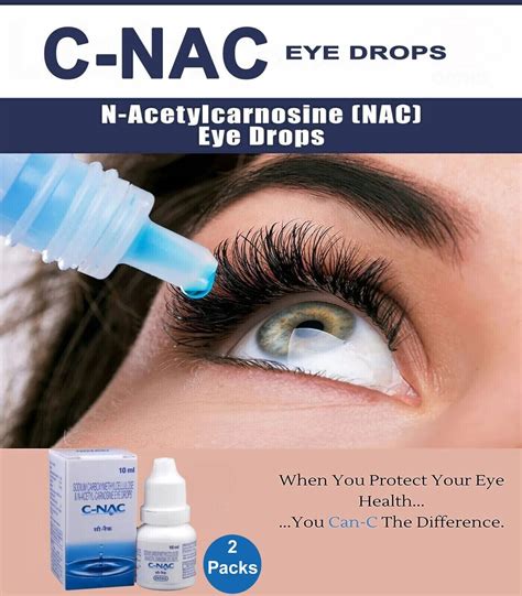 Intas C Nac Eye Drop N Acetyl Carnosine Eye Drops 10 Ml Pack Of 2 Kate Minimalist