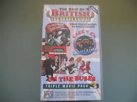 The Best Of British Comedy Movies Volume 2 Vhs Video Tape 3 Tapes