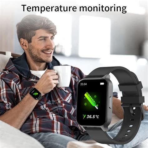 Lige Smart Watch Men 2023 Smartwatch Waterproof Sport Fitness Women Watch Body Thermometer