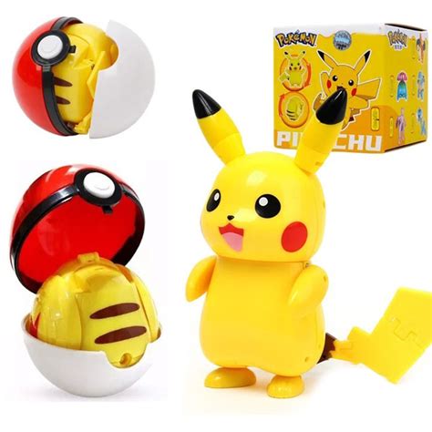 Pokeball Pokemon Go Figurka Składana Pikachu porównaj ceny Allegro pl