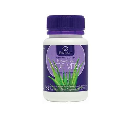 [mplus] Lifestream Biogenic Aloe Vera Capsule 100mg 30s Vegecaps