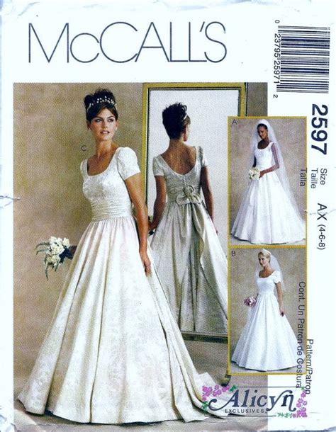 Mccalls Wedding Dress Sewing Patterns Hifsahriver