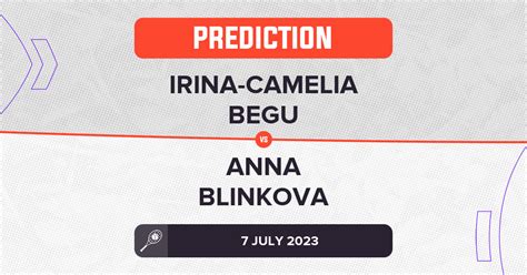 Irina Camelia Begu Vs Anna Blinkova Prediction Wimbledon