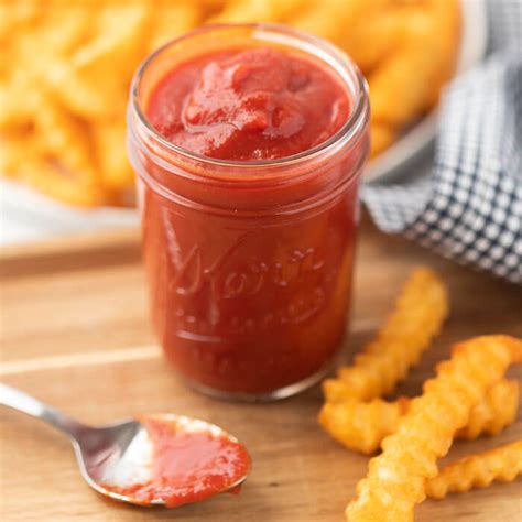 Homemade ketchup - easy homemade ketchup recipe