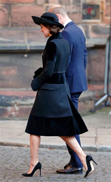 Kate Middleton Alexander Mcqueen Coat Memorial Service 2016 Popsugar Fashion