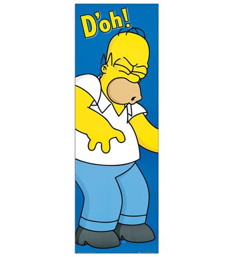 East Urban Home 'The Simpsons-Homer Doh' Graphic Art | Wayfair.co.uk