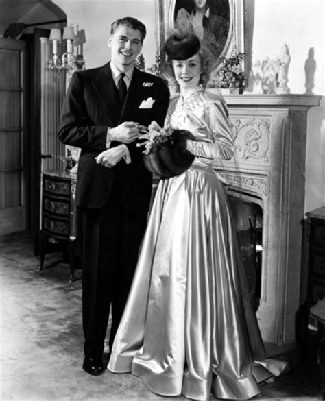 Photos of Ronald Reagan and His First Wife Jane Wyman on Their Wedding ...