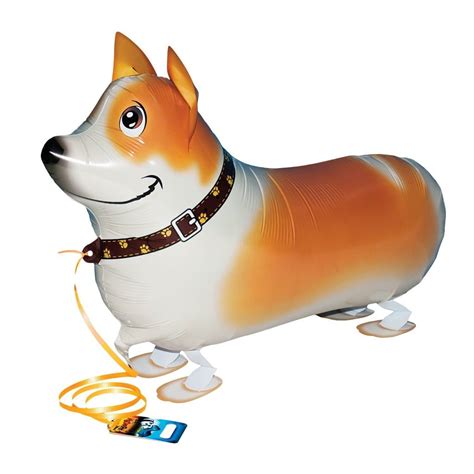 Folienballon Airwalker Corgi Hund Ca 60 X Kaufland De