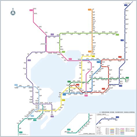 青岛地铁站点分布图青岛市地铁线路图第10页大山谷图库