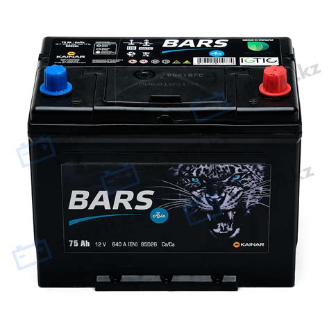 Автомобильный аккумулятор BARS (Барс) ASIA 6СТ-75 АПЗ 75Ah купить в ...