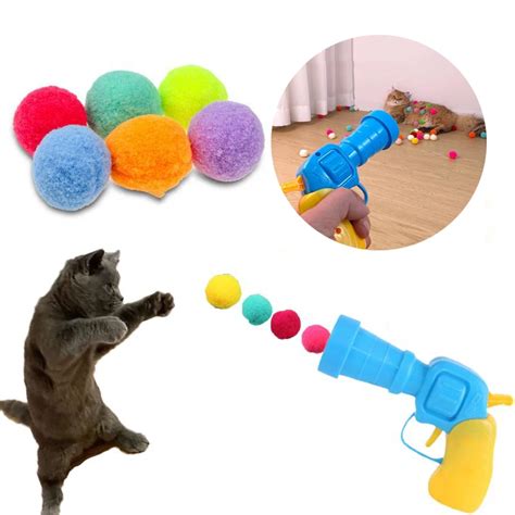 Jouets De Lancement Interactifs Pour Chat Entra Nement Cr Atif Pour