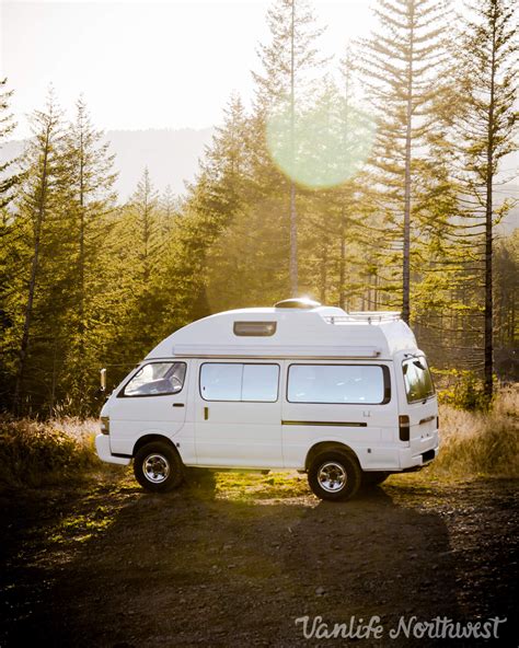 Toyota Hiace Hitop Wd Camper Van Vanlife Northwest