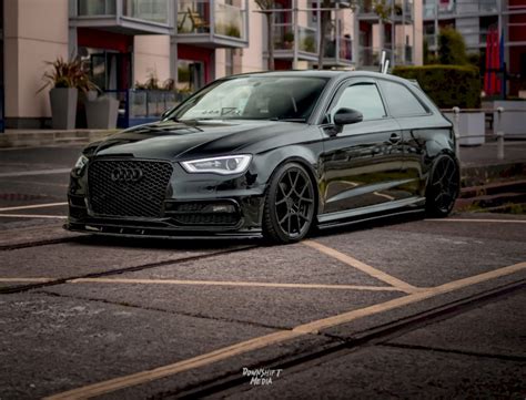 Black Audi S3 Modified