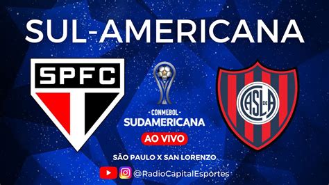 SÃO PAULO X SAN LORENZO ARG Jogo AO VIVO Copa Sul Americana 2023