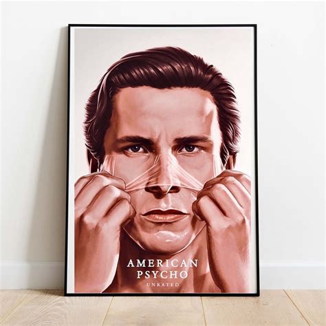 American Psycho Poster Etsy