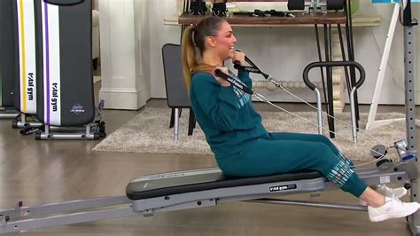 Total Gym Fit Ultimate 15 Levels Of Resistance And Pilates Kit On Qvc