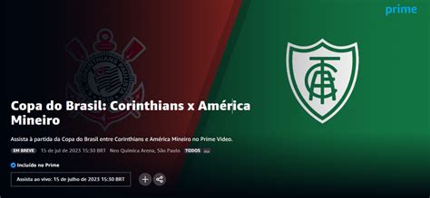 Assistir Corinthians X Am Rica Mg Ao Vivo Gr Tis Imagem