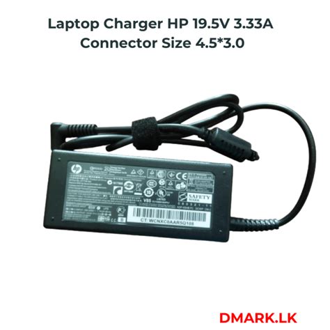 Buy Hp 19 5v 3 33a 65w Blue Pin Laptop Adapter Dmark Lk