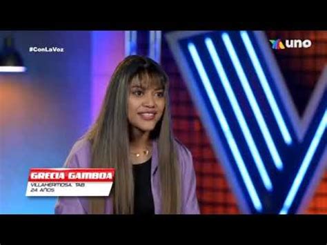 KNOCKOUT EN LA VOZ 2022 GRECIA GAMBOA SOY GIGI Lavoz Si Ger