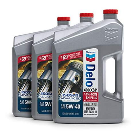 Delo 39146 Case 400 Xsp Sae 5w 40 Synthetic Motor Oil 1 Gallon Jug